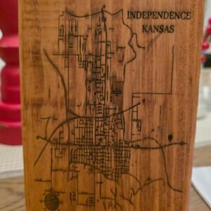 Alittleis Art Supplies Custom City Street Map – Personalized Wood Engraved Gift