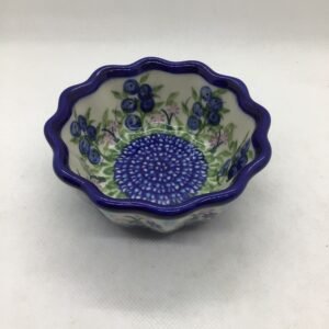 Alittleis Art Supplies KALICH Blueberry Bundles Small Scalloped Bowl