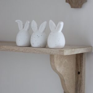 Alittleis Art Supplies Speckled Easter Bunny Trio