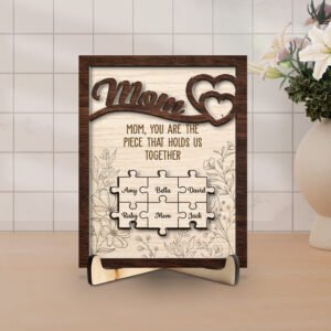 Alittleis Art Supplies You Hold Us Together - Personalized Wooden Plaque