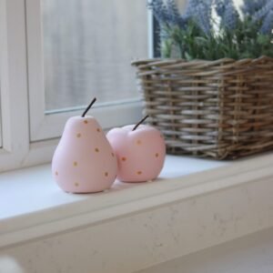 Alittleis Art Supplies Large Pink Apple & Pear Set